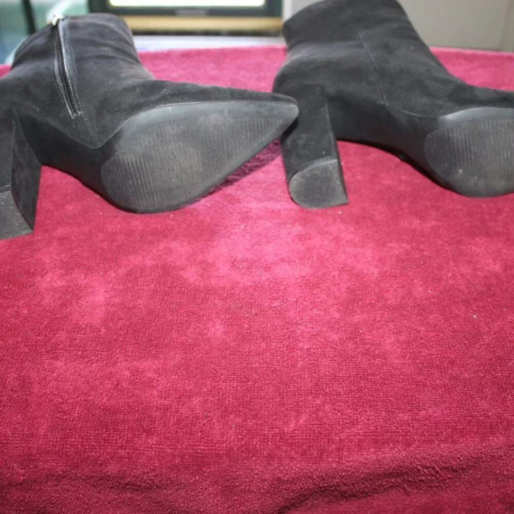 JustFab Ankle Boots -Zipper,  Size 7.5